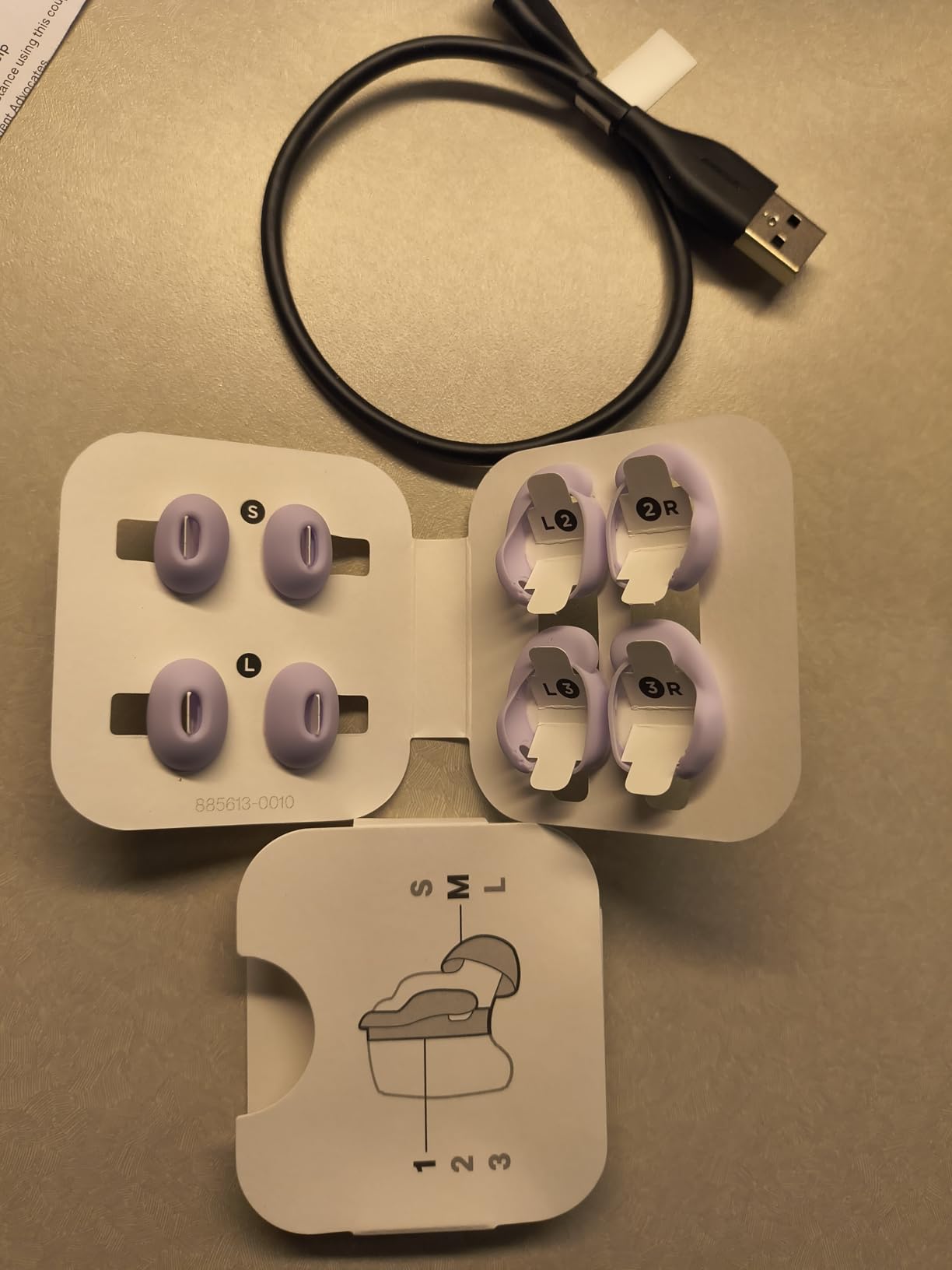 Bose QuietComfort Earbuds - True Wireless Bluetooth Earbuds with Active Noise Cancellation and Mic, USB-C Charging, IPX4 Rating, Up to 8.5 Hours of Playtime, Petal Pink - Limited Edition Color - Customer Photo 1