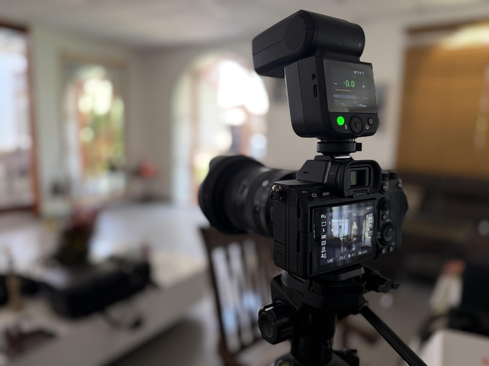 Godox V480-S V480 Flash for Sony, Touchscreen Speedlite, GN50 High Output, USB-C Charging, 1.7s Fast Recycle, 650 Full-Power Flashes, 2.4G Wireless 1/8000s HSS GODOX V480S V480 S TTL Flash Speedlight Customer Review Godox V480-S V480 Flash for Sony, Touchscreen Speedlite, GN50 High Output, USB-C Charging, 1.7s Fast Recycle, 650 Full-Power Flashes, 2.4G Wireless 1/8000s HSS GODOX V480S V480 S TTL Flash Speedlight - Customer Photo 2