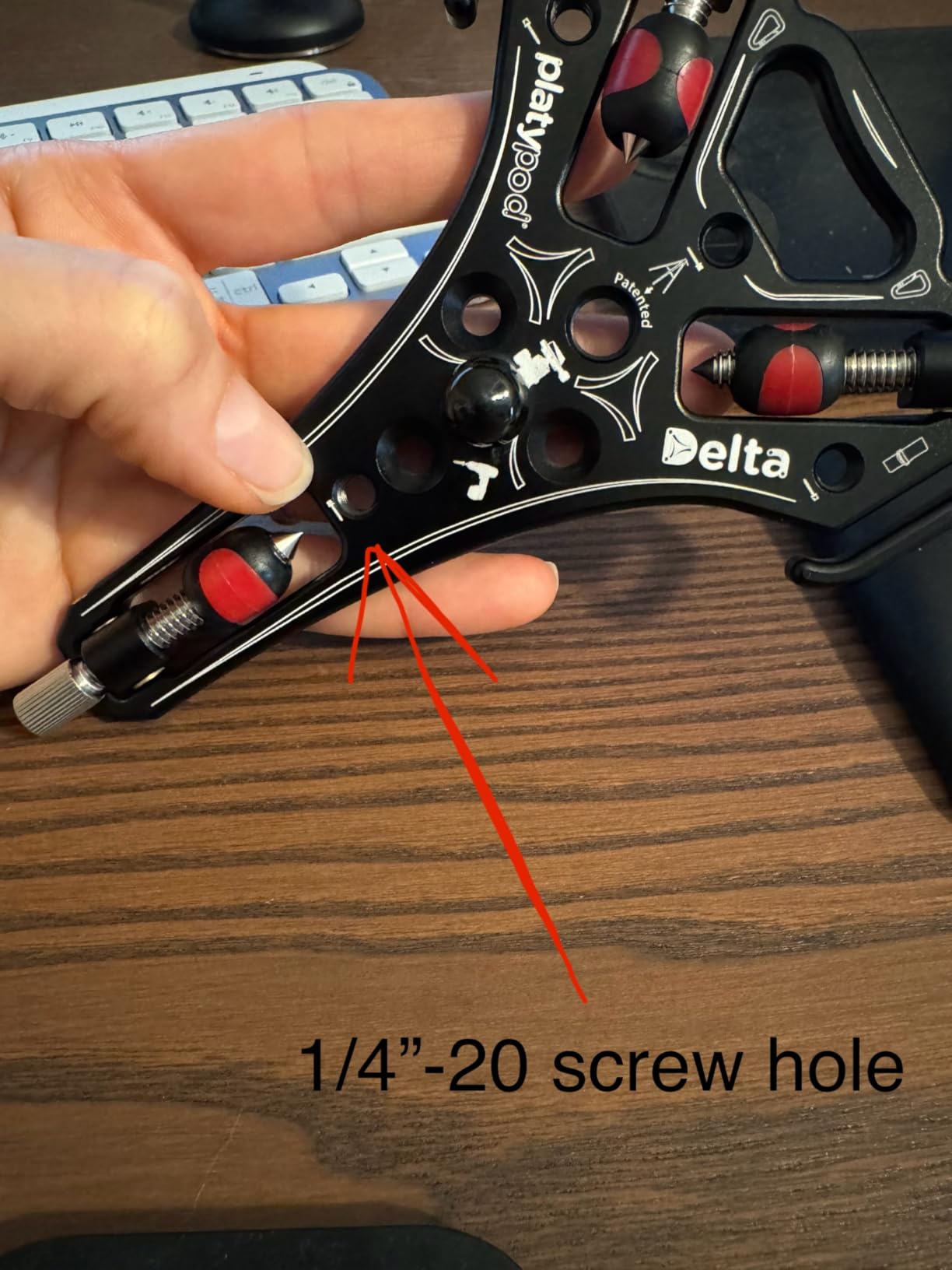 Platypod Delta Professional Travel Tripod, Ultra Compact - Customer Photo 1