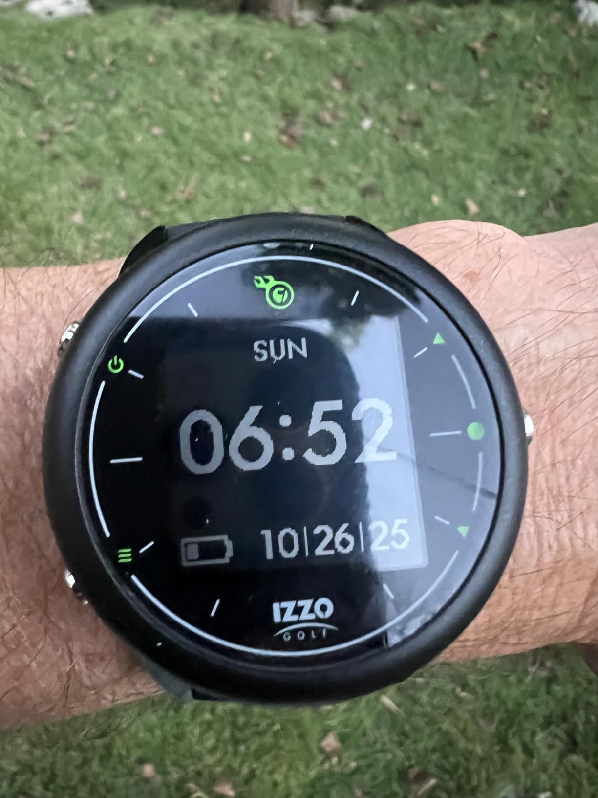 Izzo Golf Swami Golf GPS Watch with Personalized Club Suggestions - Customer Photo 2