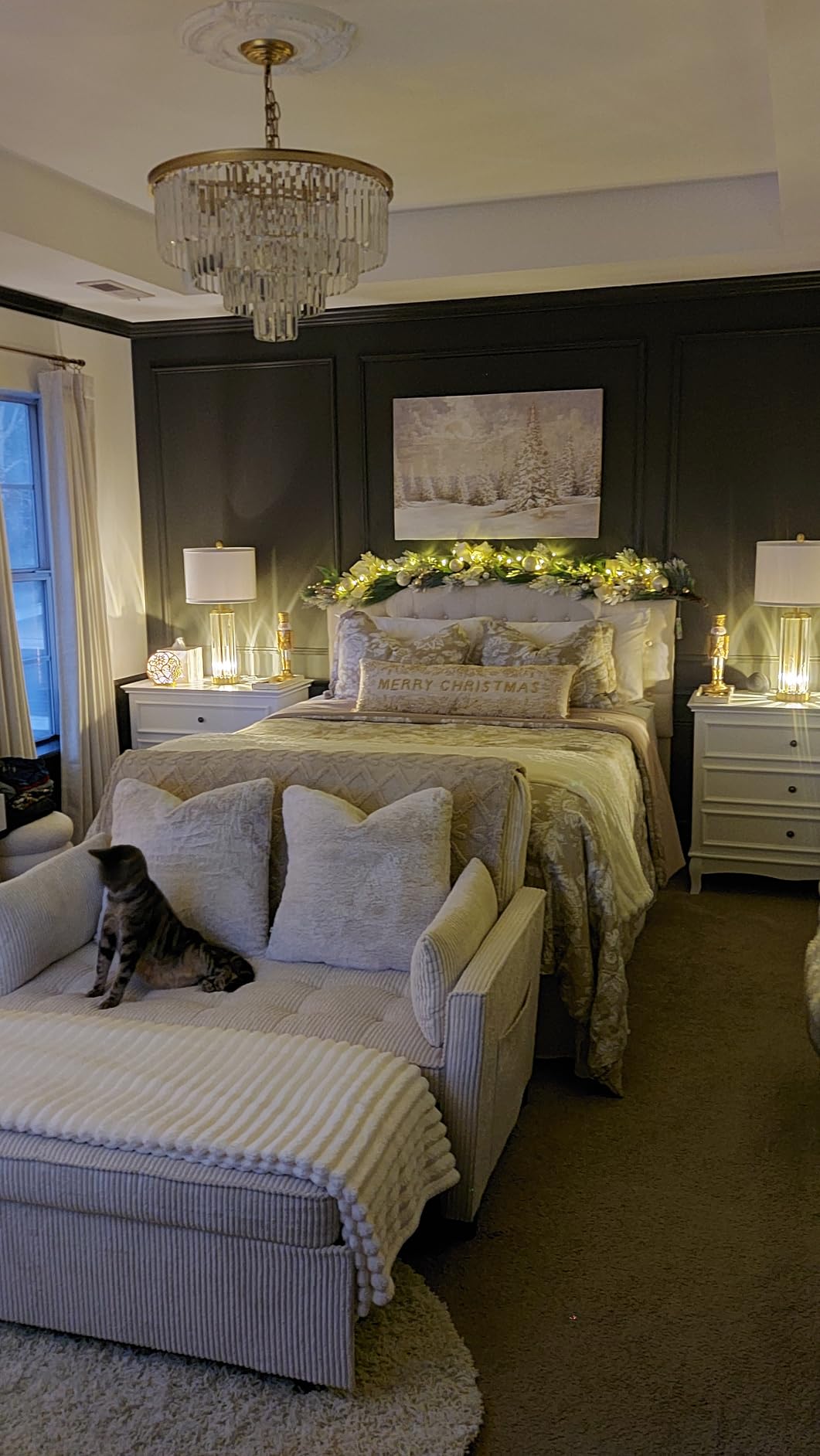 Sleeper Sofa Bed, 55'' Convertible Pull Out Couch with Small Table| USB Port | Side Pockets | Corduroy Fabric | Adjustable Backrest for Apartment, Office, Bedroom, Guest Room - Customer Photo 2