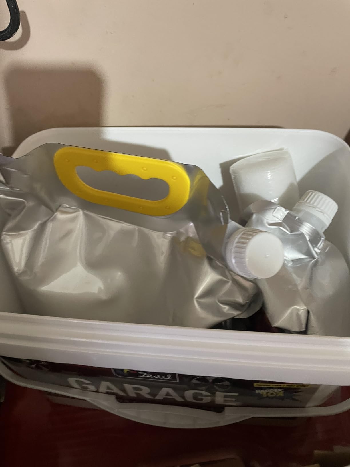 DWIL Garage Floor Epoxy Kit, Garage Floor Paint with Tools, Epoxy Coating for Concrete - High Gloss, Water-based, Low Odor - 1 Car Kit, Light Gray customer photo 1