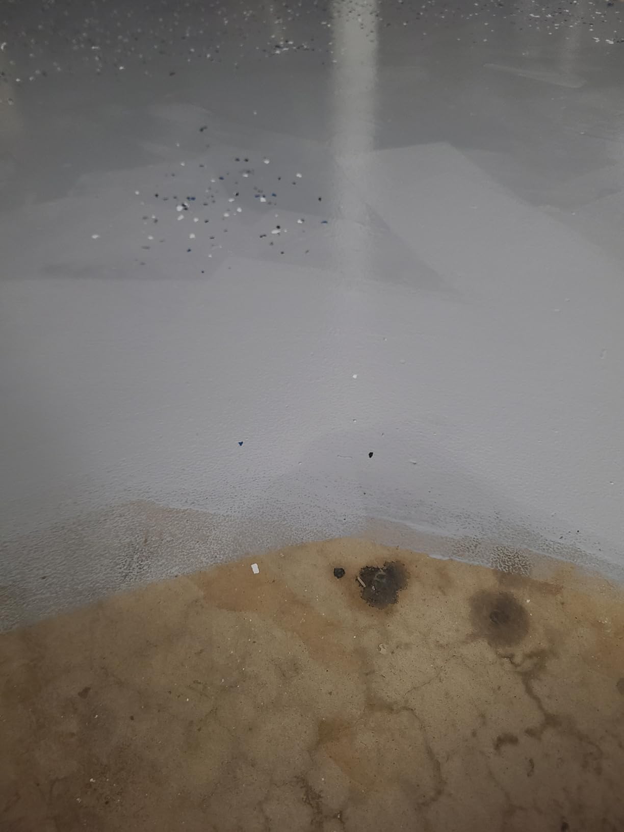 DWIL Garage Floor Epoxy Kit, Garage Floor Paint with Tools, Epoxy Coating for Concrete - High Gloss, Water-based, Low Odor - 1 Car Kit, Light Gray - Customer Photo 2