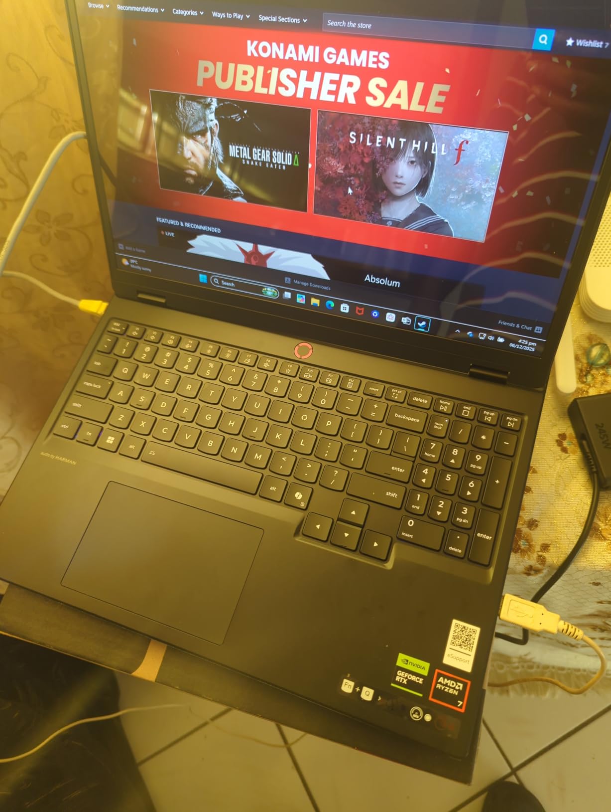 Lenovo Legion 5 RTX 5060 AI Gaming Laptop, 15.1