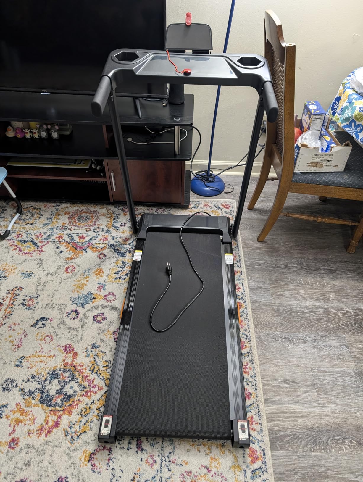 UMAY Fitness Treadmill with 20% Manual/Auto Incline, 42.5