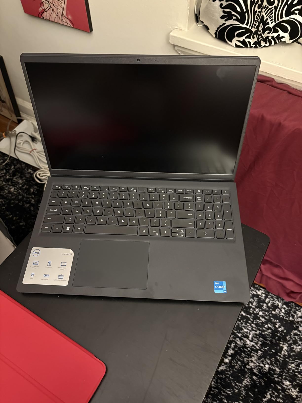 Dell Inspiron 3530 Laptop - 15.6-inch FHD (1920x1080) Display, Intel Core i3-1305U Processor, 8GB DDR4 RAM, 512GB SSD, Intel UHD Graphics, Windows 11 Home, Onsite Service - Carbon Black - Customer Photo 1