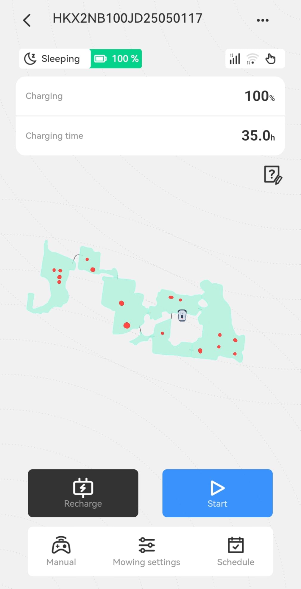 Neomow X LE 3D LiDAR Slam Mapping Robot Lawn Mower Perimeter Wireless for 0.37 Acre AI Vision Obstacle Avoidance with 4G, No RTK Antenna Required, App Control, GPS, IPX5, Anti-Theft, Queit - Customer Photo 2