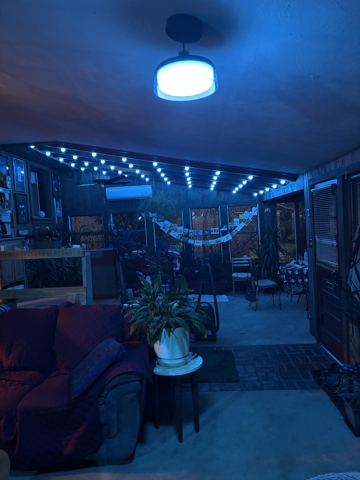 Govee Pendant Light for Kitchen Island, Three-Layer RGBIC Smart Lighting, Matter Compatible, 1300LM 2700K-6500K Dimmable Black Hanging Light Fixture Works with Alexa, Adjustable Height for Dining Room - Customer Photo 1