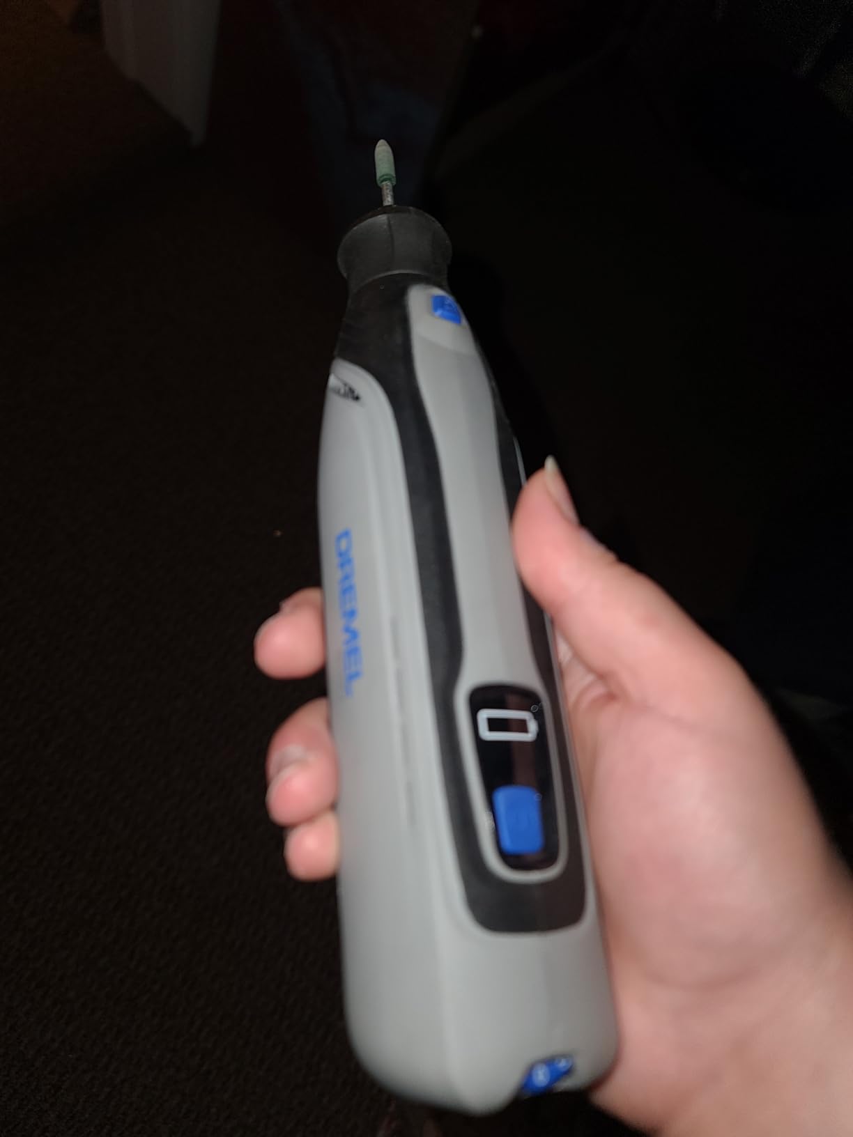 Dremel 8150-N/20 8V Cordless Rotary Tool Kit with Brushless Motor and LED Work Light - Variable Speeds, USB-C Rechargeable and Includes 20 Accessories - Customer Photo 1