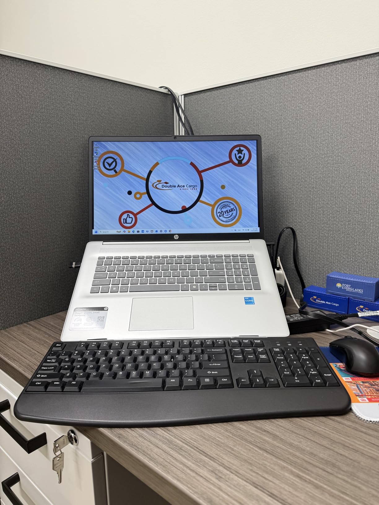 HP 17.3 inch Laptop with Lifetime Office 365 for The Web, Intel 13th 8 Cores i3 CPU (Beat 11th i5), 16GB RAM, 256GB SSD Storage, 10 Key Number Pad, Windows 11, No Mouse Customer Review HP 17.3 inch Laptop with Lifetime Office 365 for The Web, Intel 13th 8 Cores i3 CPU (Beat 11th i5), 16GB RAM, 256GB SSD Storage, 10 Key Number Pad, Windows 11, No Mouse - Customer Photo 1