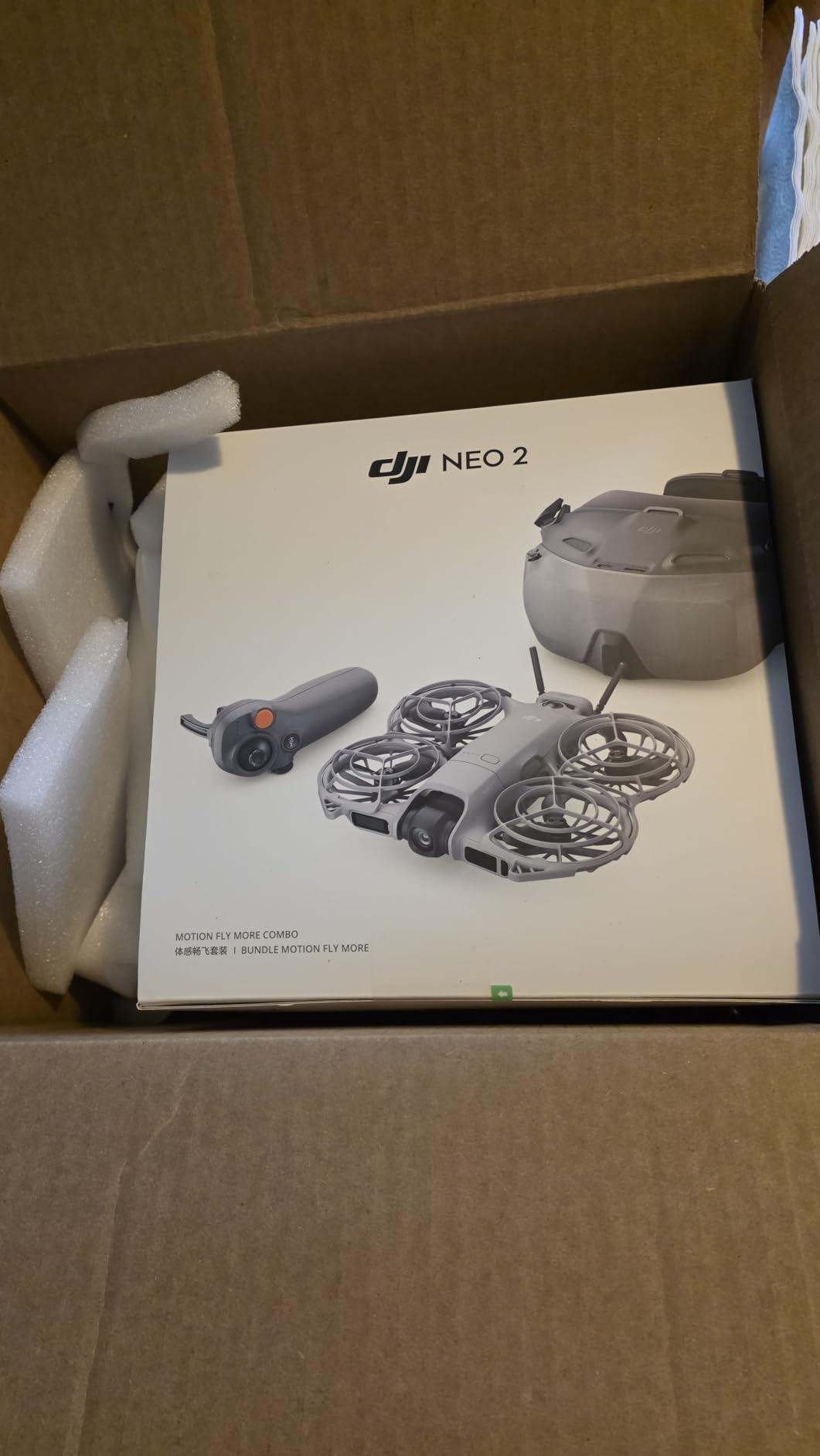 DJI Neo 2 (Drone Only), Lightweight & Foldable 4K Drone With Camera, Palm Takeoff & Landing, Gesture Control, ActiveTrack, Omnidirectional Obstacle Sensing customer photo 2