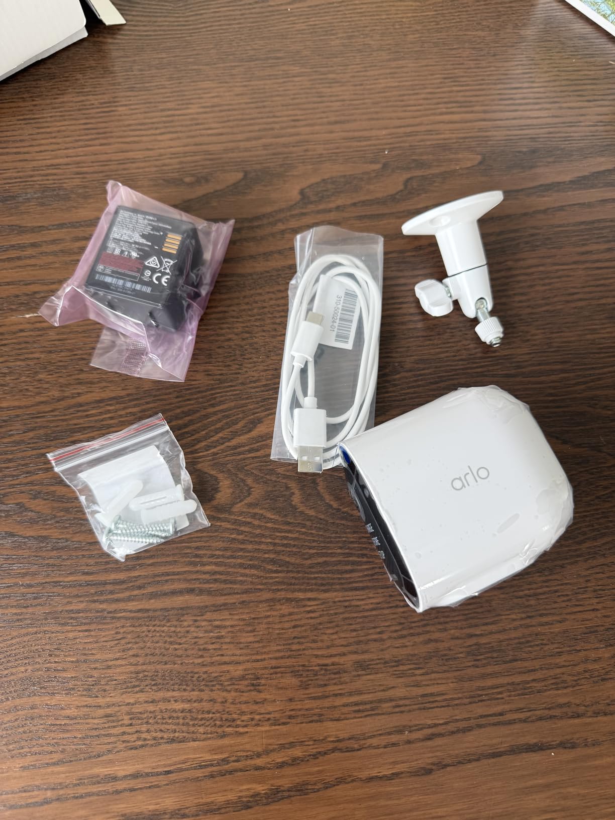 Arlo Pro Security Camera 2K HDR - 6th Gen 2025 Release - Wireless Outdoor Camera, Rechargeable Removeable Battery, Event Captions, Emergency Response, 1-Month Trial of Secure Plan, 3 Cam - White Customer Review Arlo Pro Security Camera 2K HDR - 6th Gen 2025 Release - Wireless Outdoor Camera, Rechargeable Removeable Battery, Event Captions, Emergency Response, 1-Month Trial of Secure Plan, 3 Cam - White - Customer Photo 2