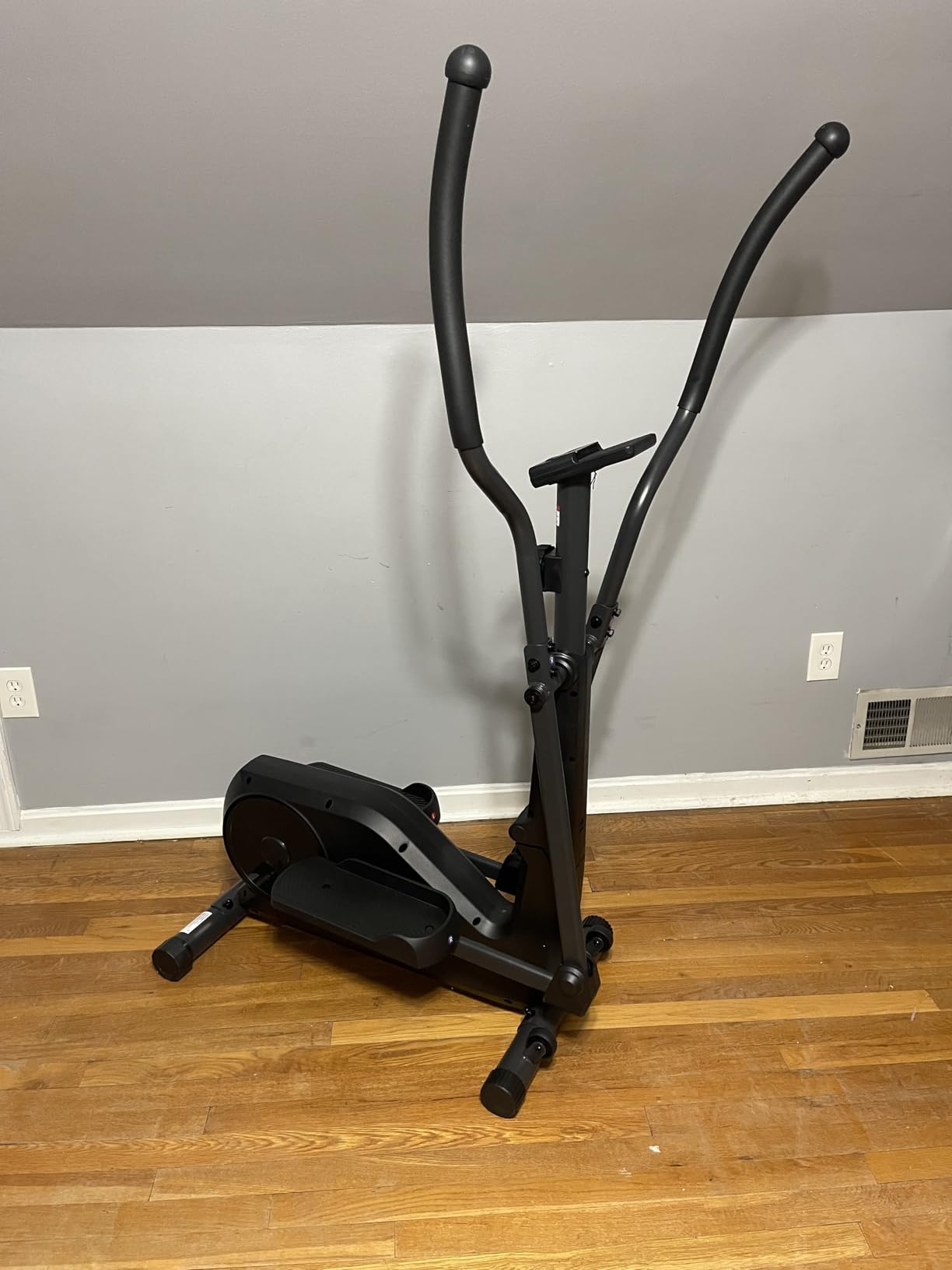 CURSOR FITNESS Elliptical Exercise Machine, Elliptical Machine for Home with 8 Levels Resistance, Silent Magnetic Elliptical Trainer with 12