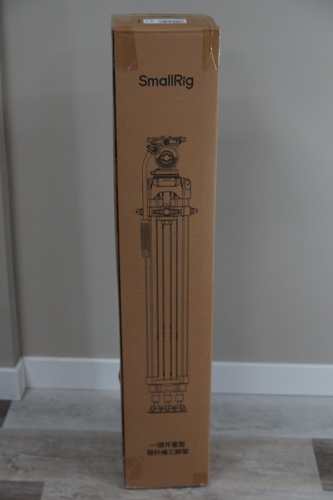 SmallRig FreeSpeed Heavy Duty Carbon Fiber Video Tripod, 73