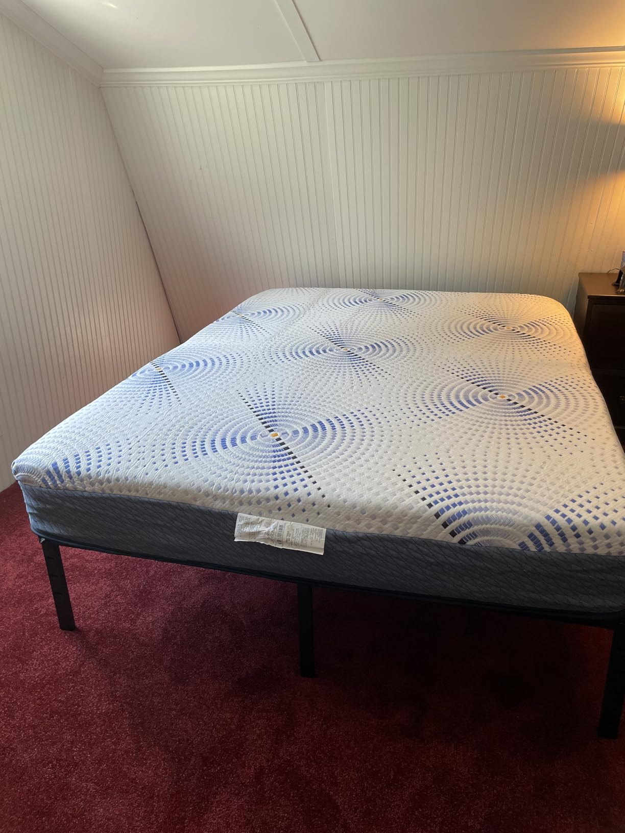 Therapedic Agility Hybrid Mattress – Cal King Size 11 Inch with Cooling Comfort, Pressure Relief Support, and Motion Isolation – CertiPUR-US® & Oeko-TEX® Certified - Customer Photo 1