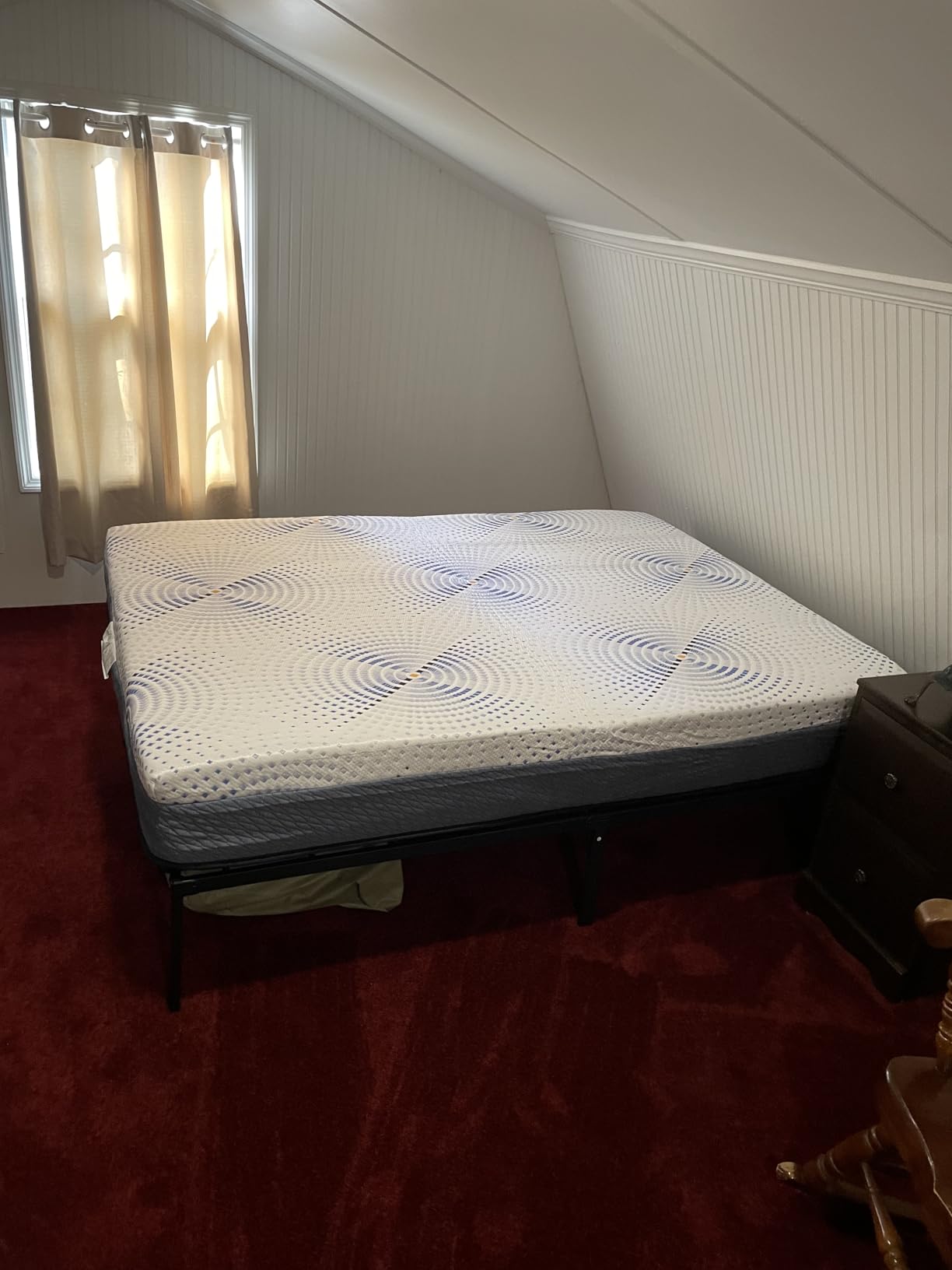 Therapedic Agility Hybrid Mattress – Cal King Size 11 Inch with Cooling Comfort, Pressure Relief Support, and Motion Isolation – CertiPUR-US® & Oeko-TEX® Certified - Customer Photo 2