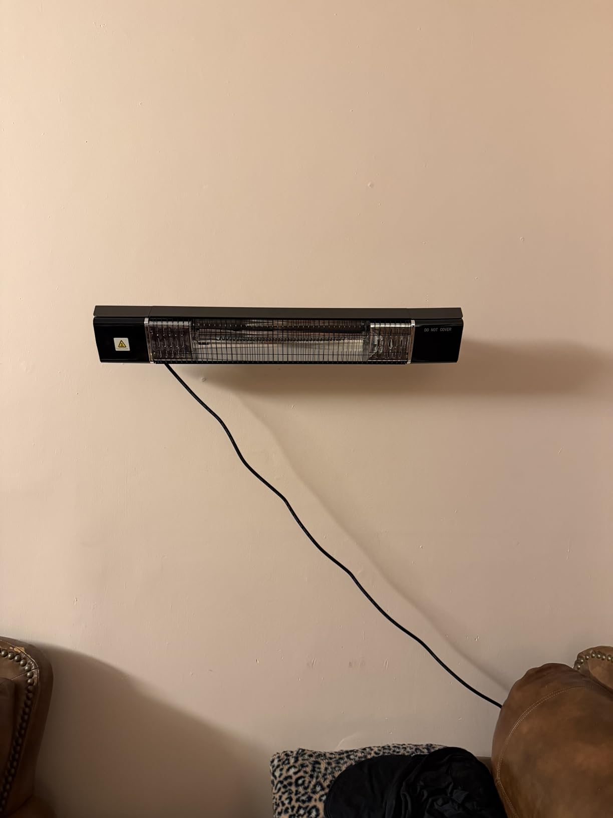 Wall-Mounted Electric Patio Heater, 34 Wall-Mounted Electric Patio Heater, 34