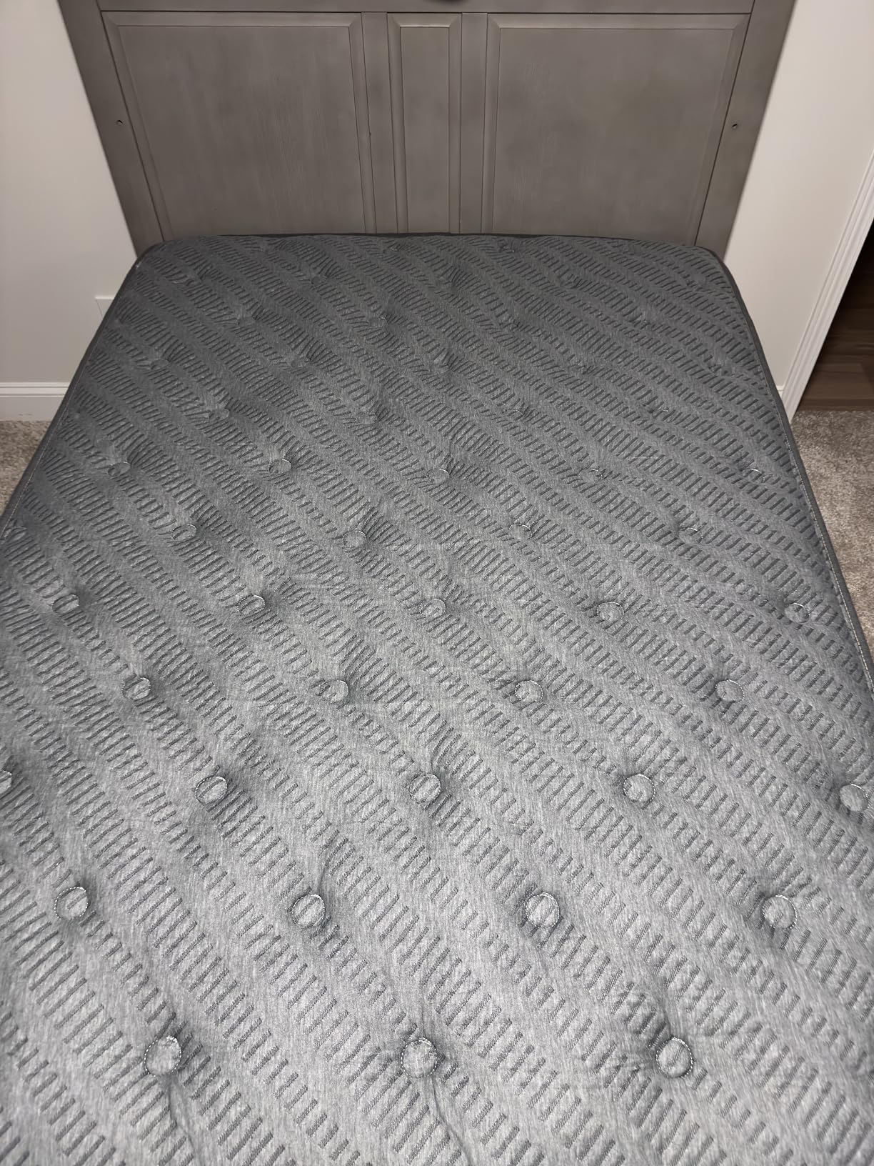 inight Full Size Mattress, 12 Inch Full Mattress in a Box, Durable Hybrid Mattresses with Gel Memory Foam & Pocket Springs, Medium Firm Feel, Pressure Relief, Cooling, Edge Support, Motion Isolation - Customer Photo 1