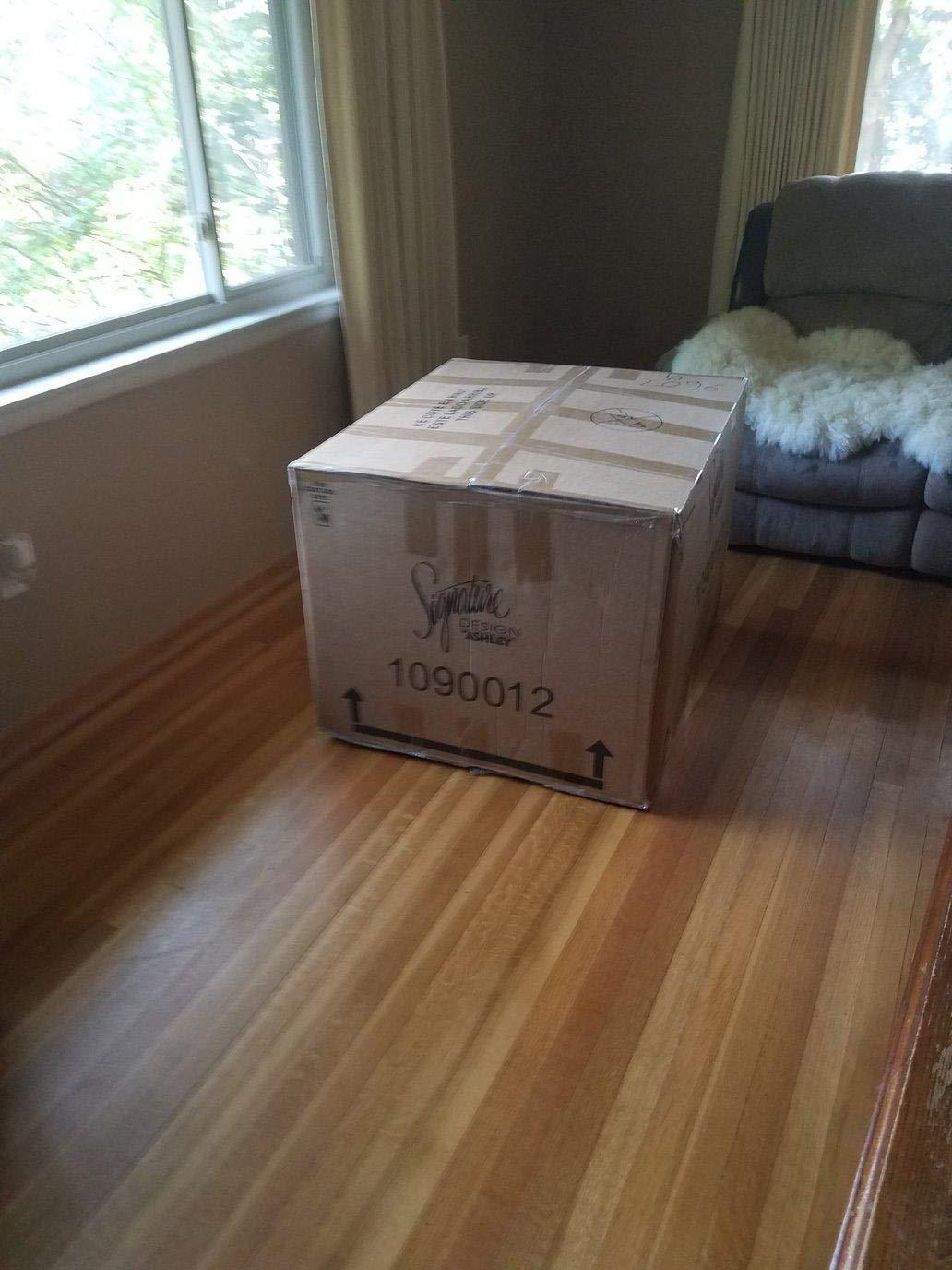 Signature Design by Ashley Crestmeade Modern Dual Motor Power Lift Recliner with Adjustable Backrest, USB Ports, Heat and Massage Function, Light Brown - Customer Photo 2