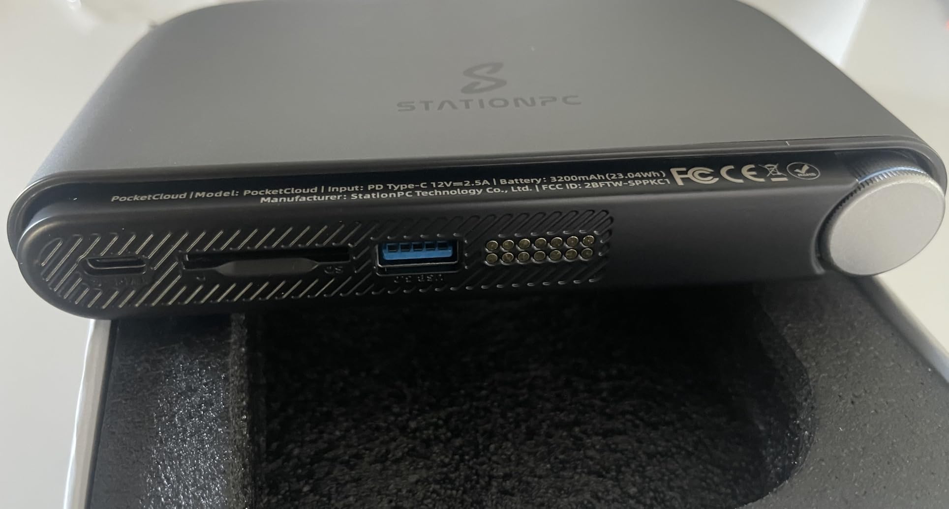 STATIONPC PocketCloud Portable NAS - Customer Photo 2