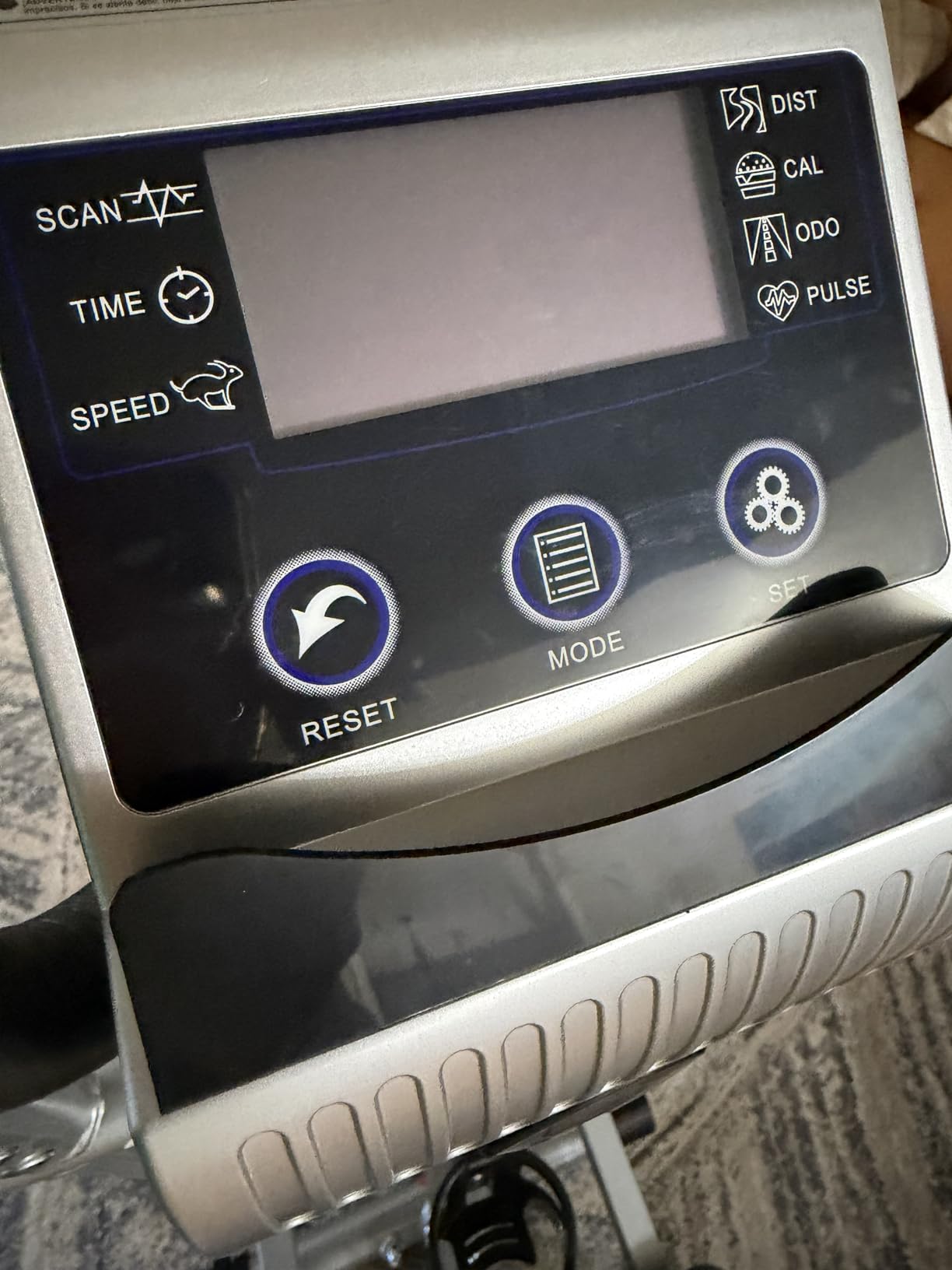 THERUN Elliptical Machine for Home, Hyper-Quiet Elliptical Exercise Machine, Compact Elliptical Trainer w/8 Levels Adjustable Resistance, 6KG Flywheel, Pulse Sensor, LCD Monitor - Customer Photo 2