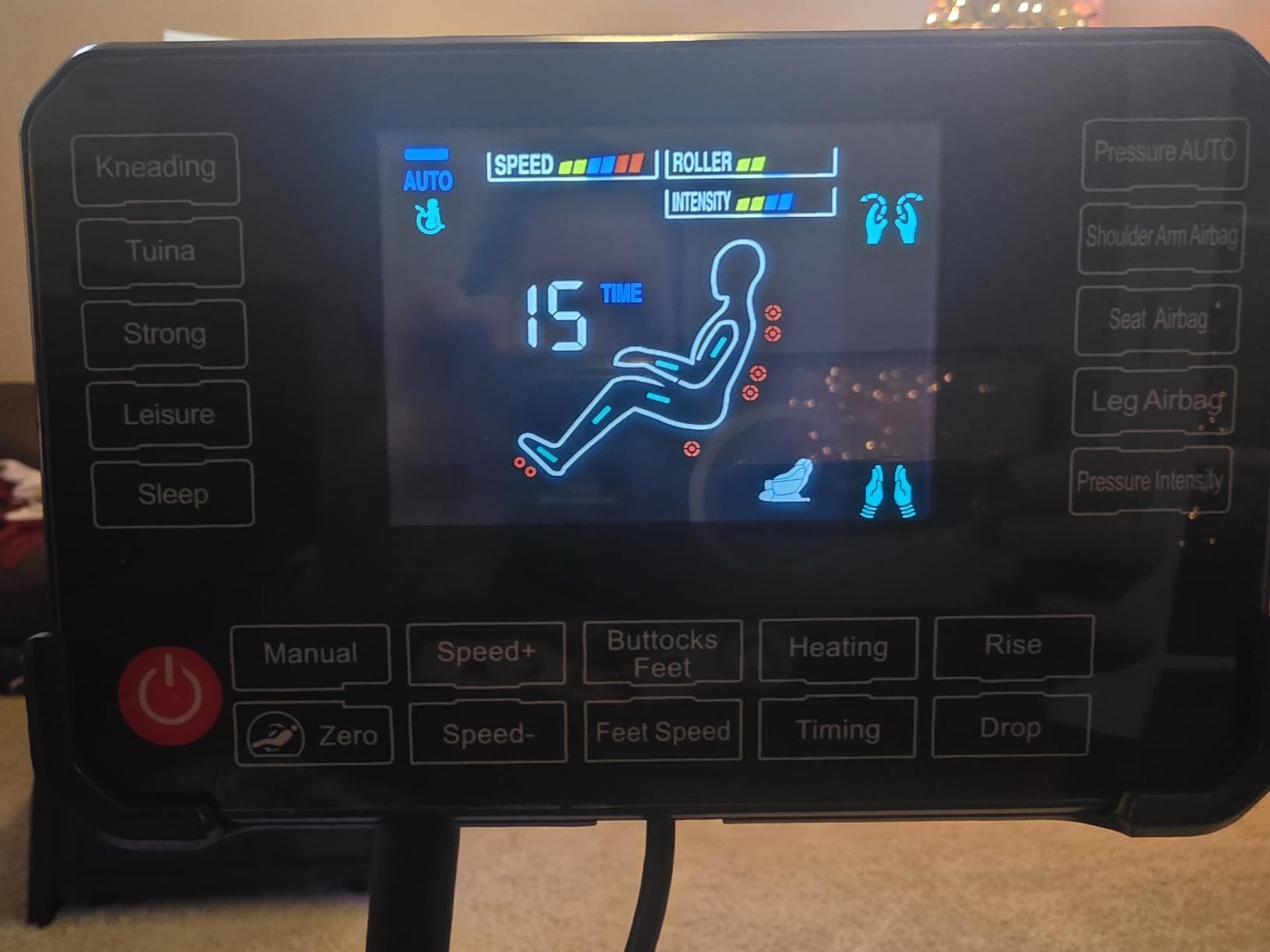 Massage Chair Full Body, Zero Gravity Massage Chair 2025 for Back Fatigue with 10 Fixed Rollers, Airbags, Heating, Phone Controller, Bluetooth Speaker, Nightlights for Living Room, Bedroom - Customer Photo 2