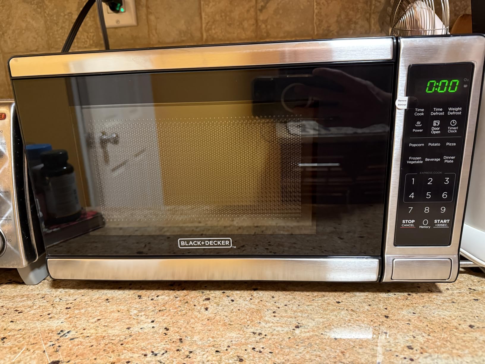 BLACK+DECKER Over the Range Microwave Oven with Air Fryer, Convection, and Bake Modes - Customer Photo 1