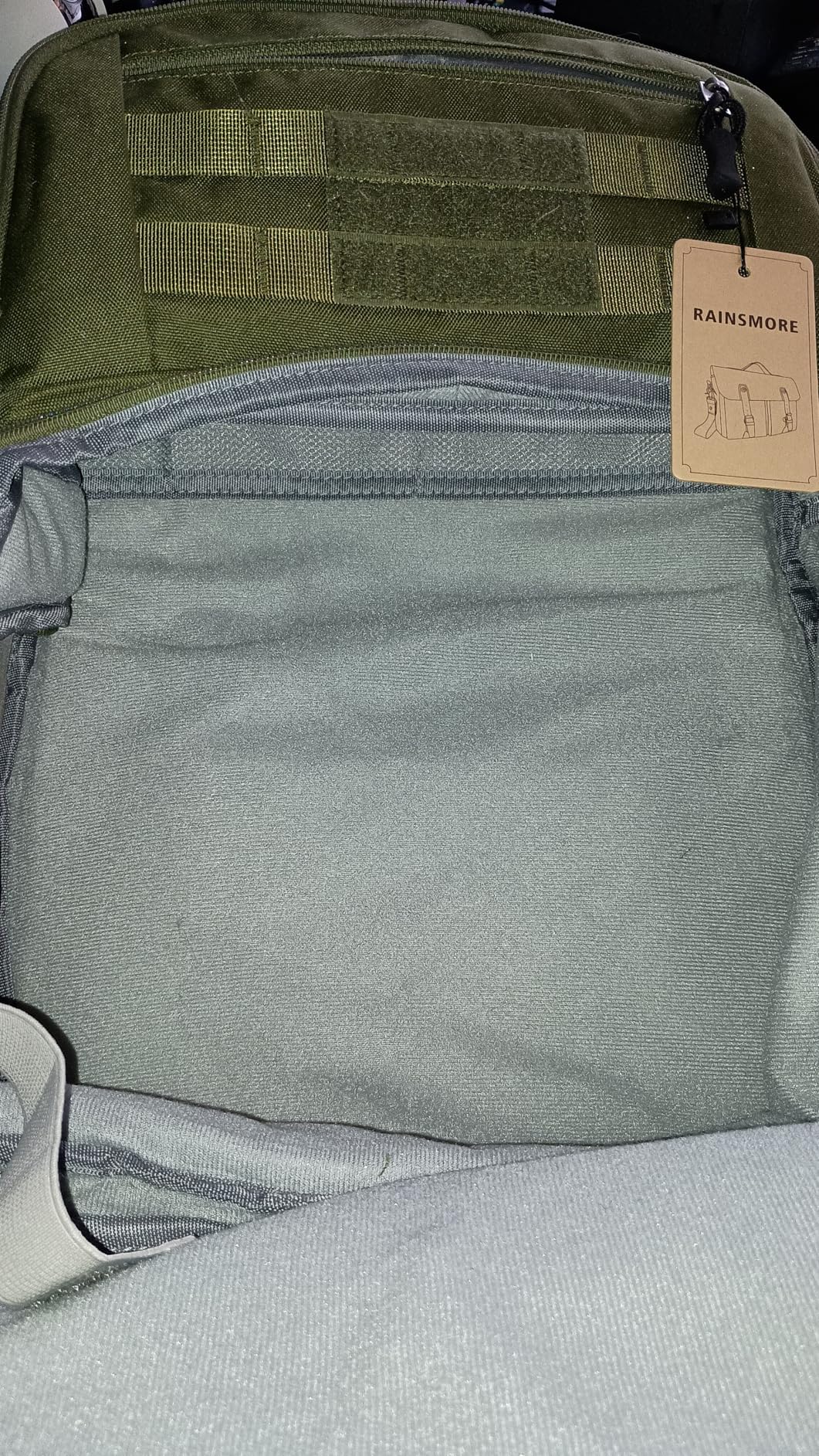 RAINSMORE Camera Bag Backpack for DSLR/SLR/Mirrorless Camera Bags for Photographers 15.6 Inch Waterproof Tactical Photography Backpack Case with Rain Cover & Tripod Holder, Black - Customer Photo 2