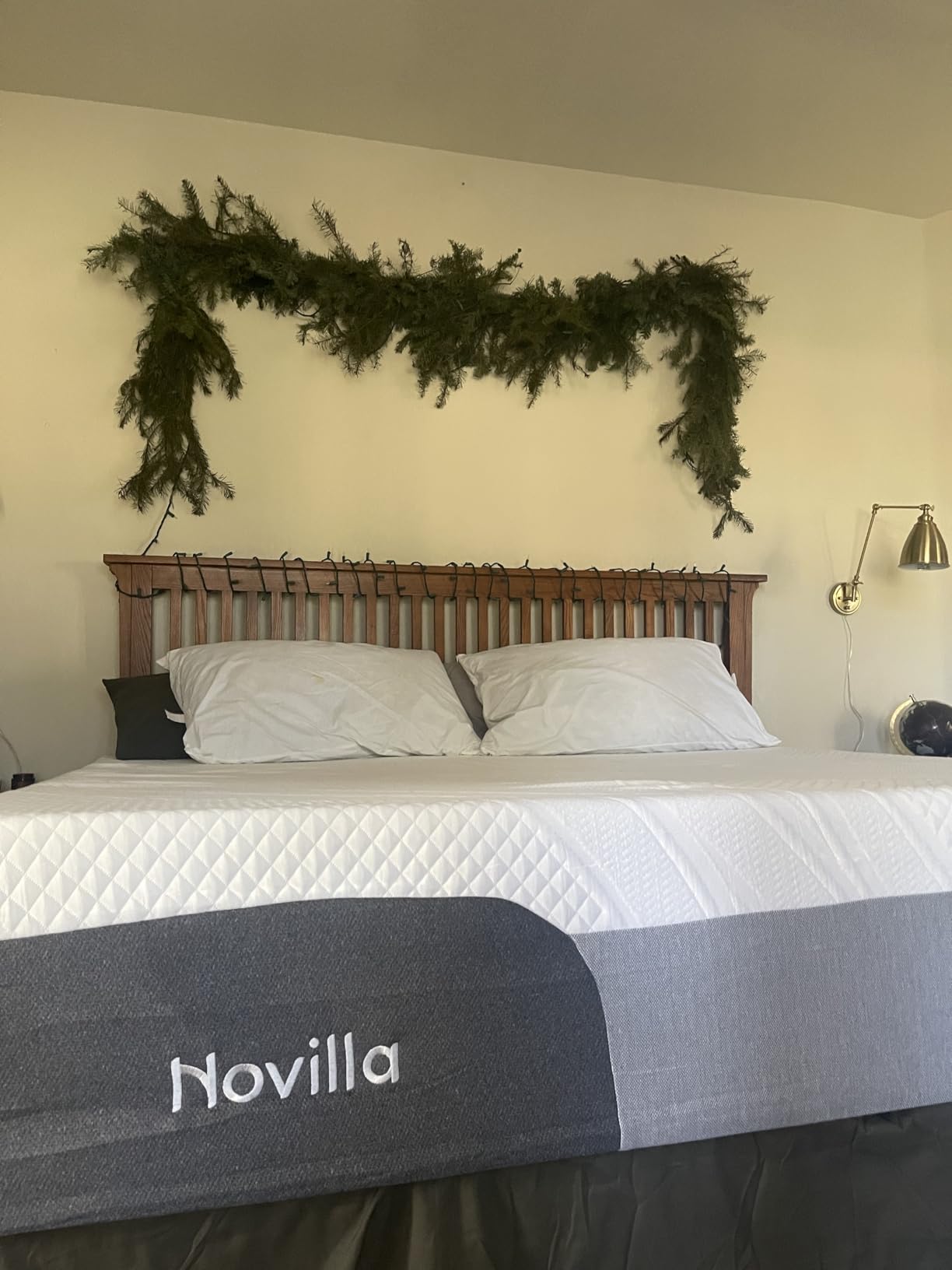 Novilla Twin XL Mattress 12 Inch, Gel Memory Foam Mattress Twin XL in a Box with Cool-Touch Nylon Cover for Cool Night Sleep, Pressure Relief & Body Support with Comfort Foam, CertiPUR-US Certified - Customer Photo 1