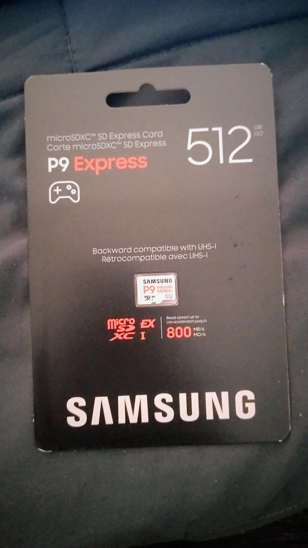 Samsung P9 Express microSD Express Card, 256GB microSDXC Memory Card, Up to 800 MB/s, for Nintendo-Switch 2, (MB-MK256T/AM) - Customer Photo 1