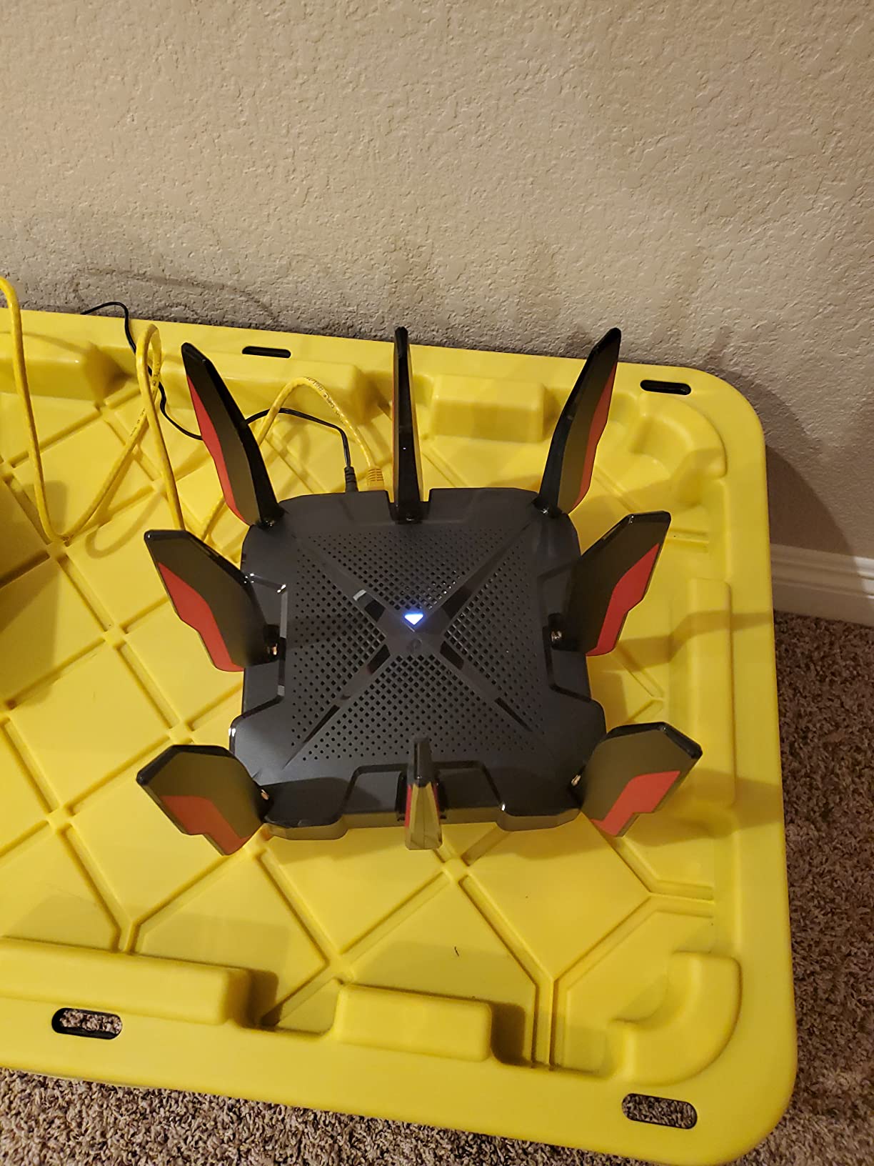 TP-Link Dual-Band BE6500 WiFi 7 Gaming Router Archer GE400 | 6-Stream 6.5 Gbps | 2 x 2.5G + 3 x 1G | Game Acceleration, Dedicated Gaming Port & Panel, RGB Lighting | Easymesh, Homeshield | No 6 GHz - Customer Photo 2