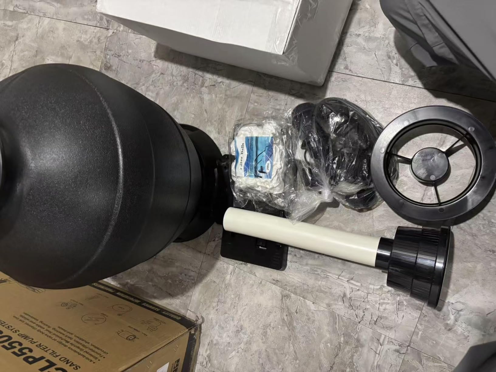 FOTING Sand Filter Pump for Above Ground Pool with Timer, Swimming Pumps System & Pool Sand Filter with 7-Way Valve, 13in, 1HP 3800GPH for Pools Up to 13000GAL Customer Review FOTING Sand Filter Pump for Above Ground Pool with Timer, Swimming Pumps System & Pool Sand Filter with 7-Way Valve, 13in, 1HP 3800GPH for Pools Up to 13000GAL - Customer Photo 1