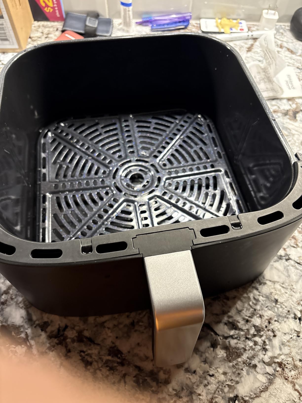 Nuwave Brio Plus 6-in-1 Air Fryer, 7-Qt Large Capacity, 50°F–400°F Precise Temp Control, Non-Toxic PFAS-Free Nonstick, Air Fry, Bake, Roast, Toast, Dehydrate, Reheat, 100 Presets, Dishwasher Safe - Customer Photo 1