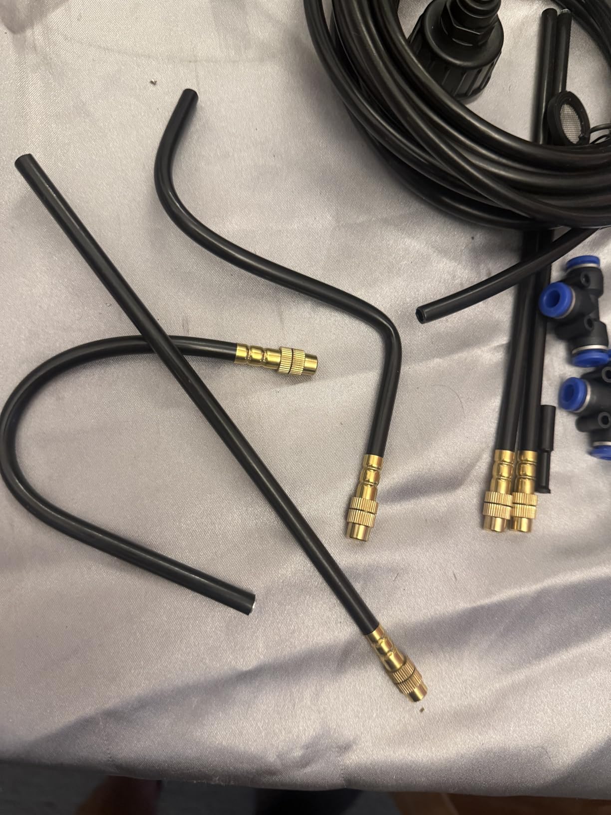 Automatic Garden Irrigation System 200ft, Upgraded Drip & Spray Watering Kit with 36 Adjustable Copper Nozzles for Raised Beds, Outdoor Garden, Lawn, Potted Plants & Greenhouse (200ft) - Customer Photo 1