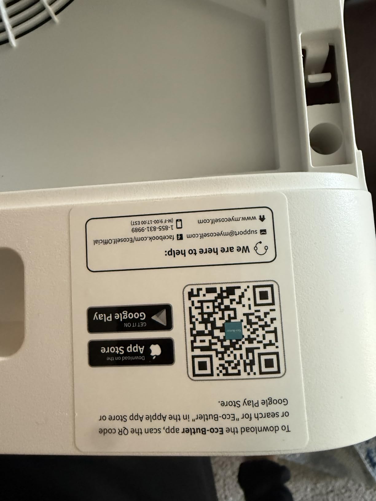 Air Purifiers for Home Large Room, Cover Up to 2400 Ft² with True HEPA Filter, Smart Mode, PM2.5 Air Quality Display, 22dB Sleep Mode, Aromatherapy with 2X-Purification & 360°Air Outlet, HAP603, White - Customer Photo 2