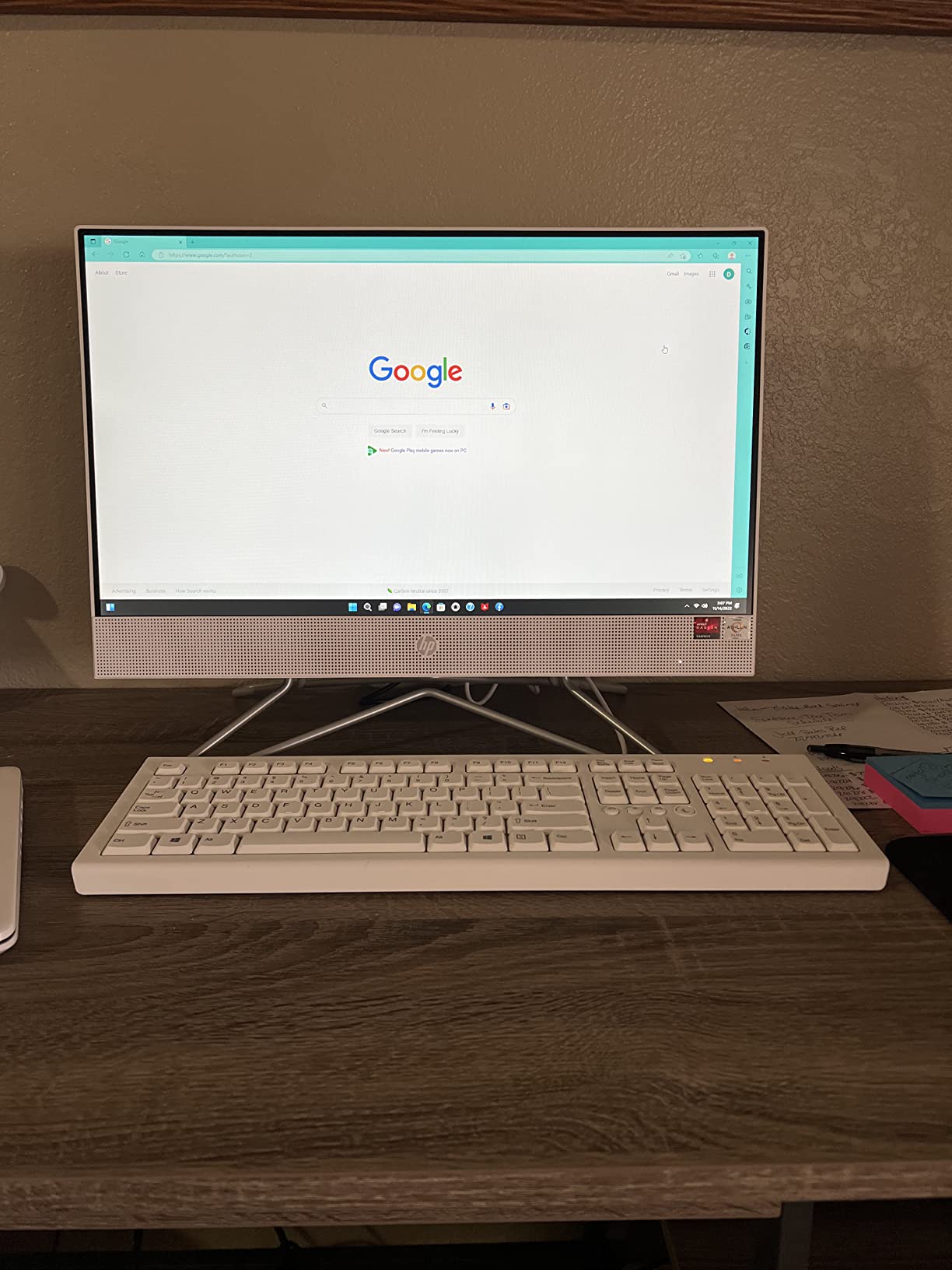 HP 24 Touchscreen All-in-One Desktop Computer for Home School and Office, 16GB DDR4 RAM, 512GB PCIe SSD, Intel Processor, 23.8