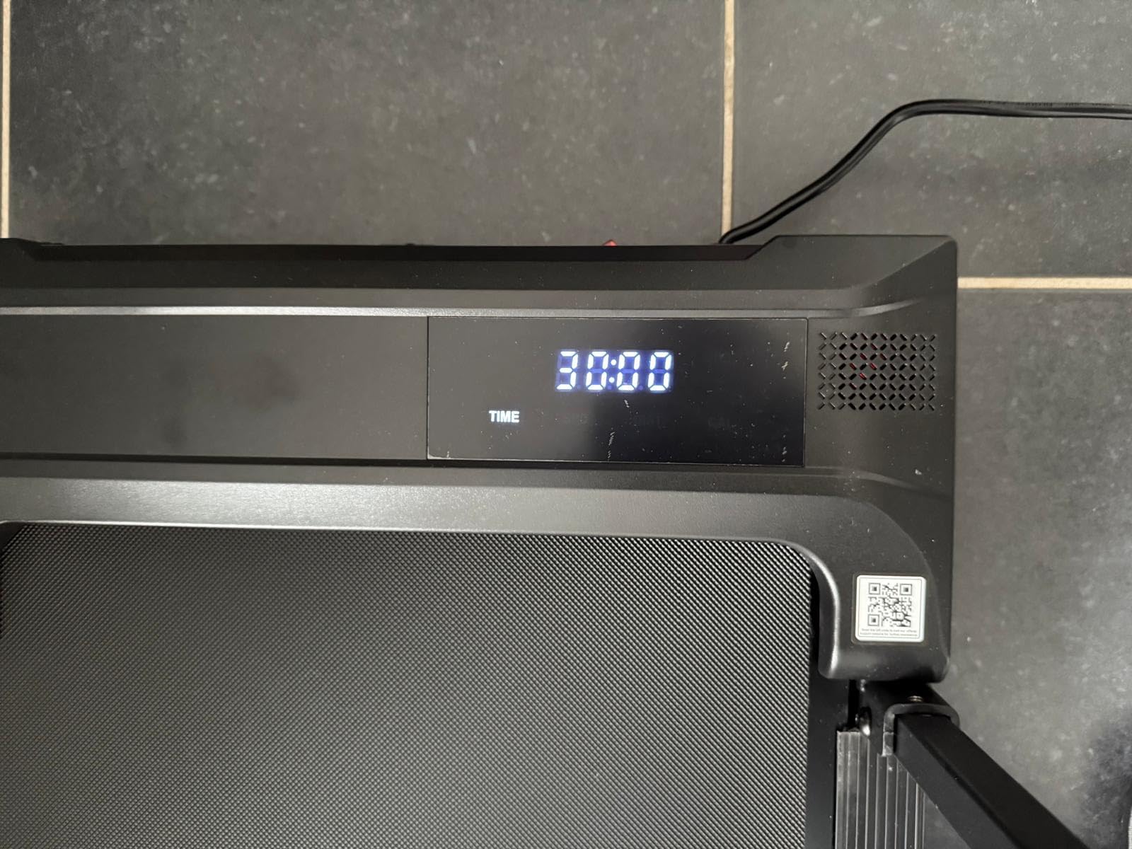 Walking Pad Treadmill for Home - Folding Treadmills with Handle Bar Portable Compact Fold up Indoor Foldable Handles Electric Walk Pads Small Spaces Mini Running Quiet Under Bed Office - Customer Photo 1