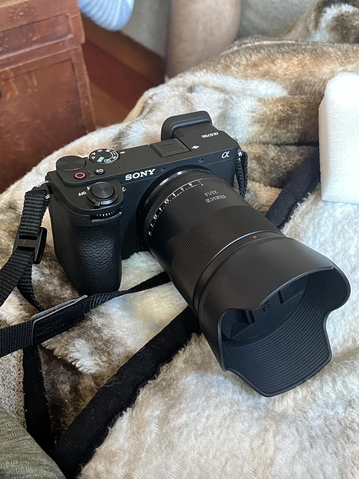 Meike 24mm F1.4 AF Ultra Wide Angle Large Aperture Auto Focus STM Full Frame Super High Resolution 10K Prime Lens Compatible with Sony E Mount Cameras A7III A7IV A7R A7RIII A7R IV A7SIII A9 A7C A7CII - Customer Photo 4