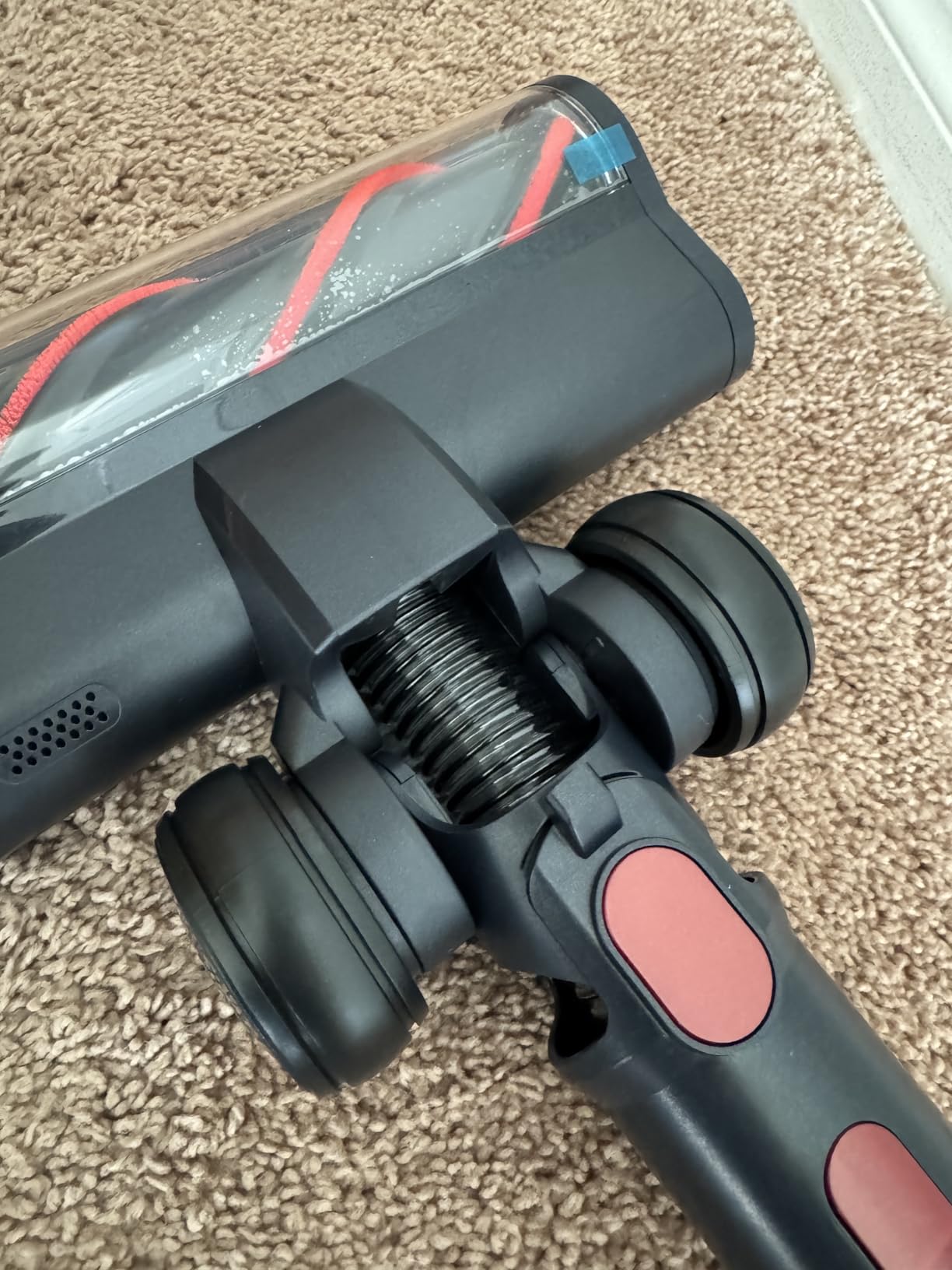 Smoture Cordless Vacuum Cleaner, 600W 50KPA 65Mins Vacuum Cleaners for Home, Cordless Stick Vacuum with LED Touch Screen - Customer Photo 2