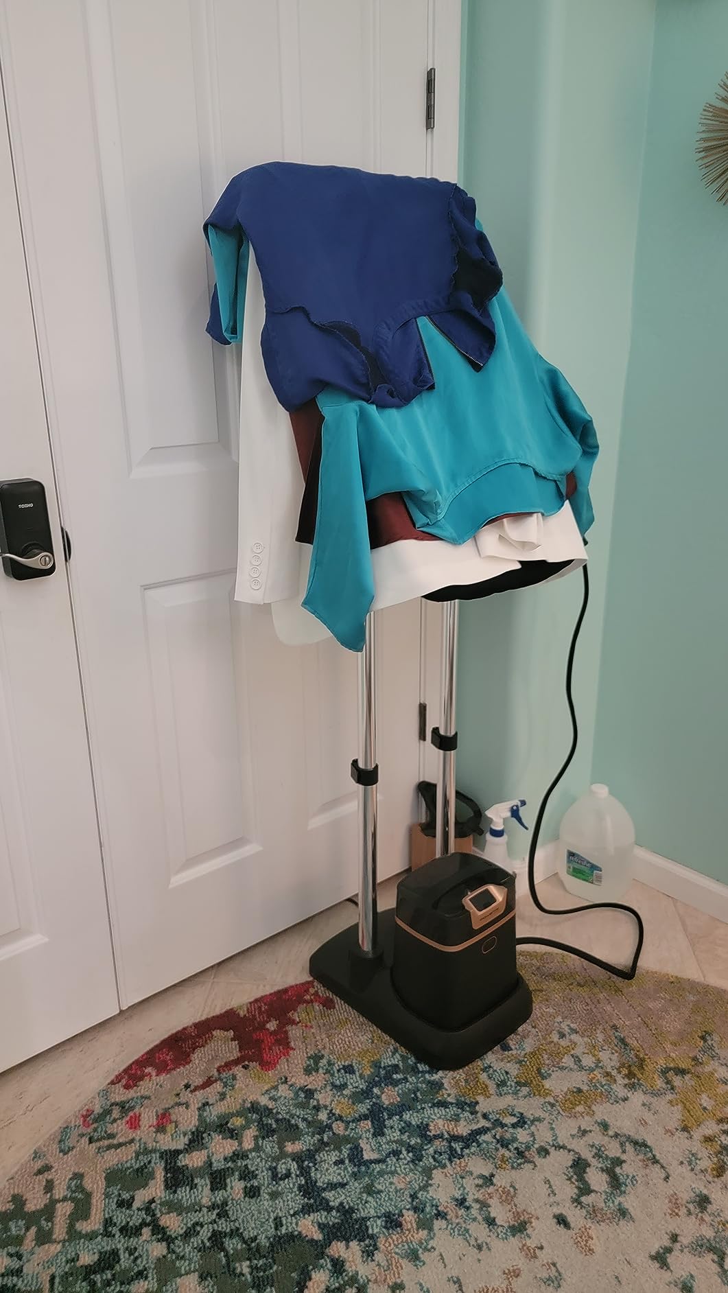 Rowenta IXEO Vision Steamer for Clothes with Ironing Board, All-in-One Steaming & Ironing, Customer Review Rowenta IXEO Vision Steamer for Clothes with Ironing Board, All-in-One Steaming & Ironing, - Customer Photo 1