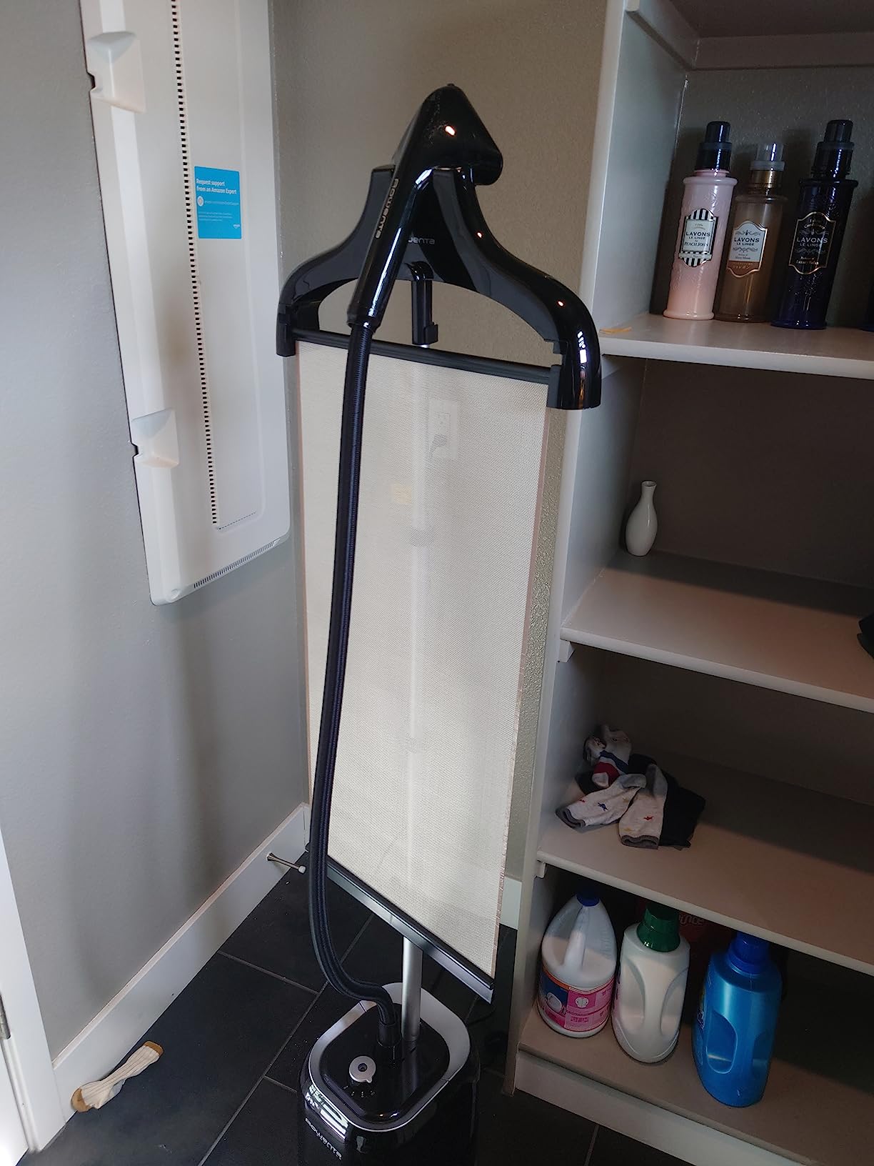 Rowenta IXEO Vision Steamer for Clothes with Ironing Board, All-in-One Steaming & Ironing, Customer Review Rowenta IXEO Vision Steamer for Clothes with Ironing Board, All-in-One Steaming & Ironing, - Customer Photo 2