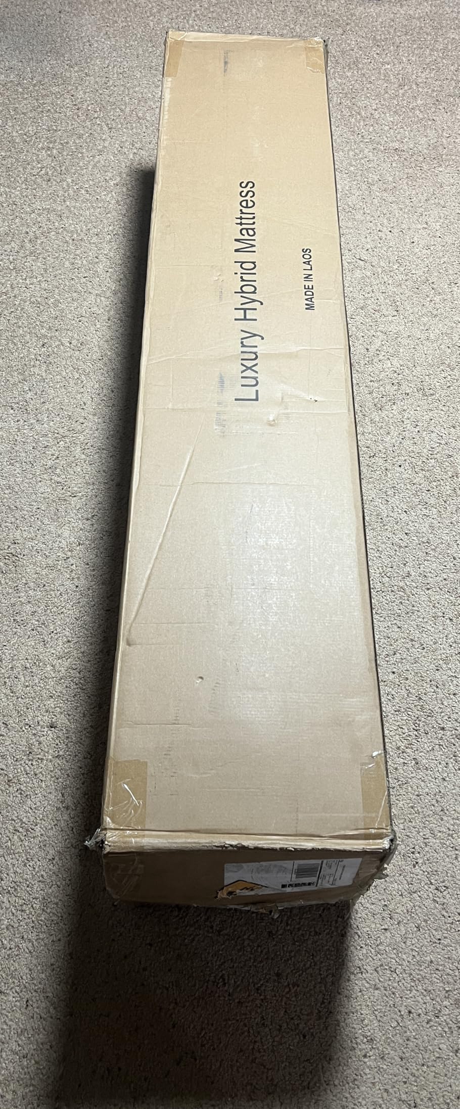 Sleepmax Firm Queen Mattress 14 Inch - Deep Sleep Hybrid Mattress for Back Pain Relief - No Sagging Bed in a Box for Back & Side Sleepers - Fiberglass-Free, CertiPUR-US Certified, 365-Night Trial - Customer Photo 1