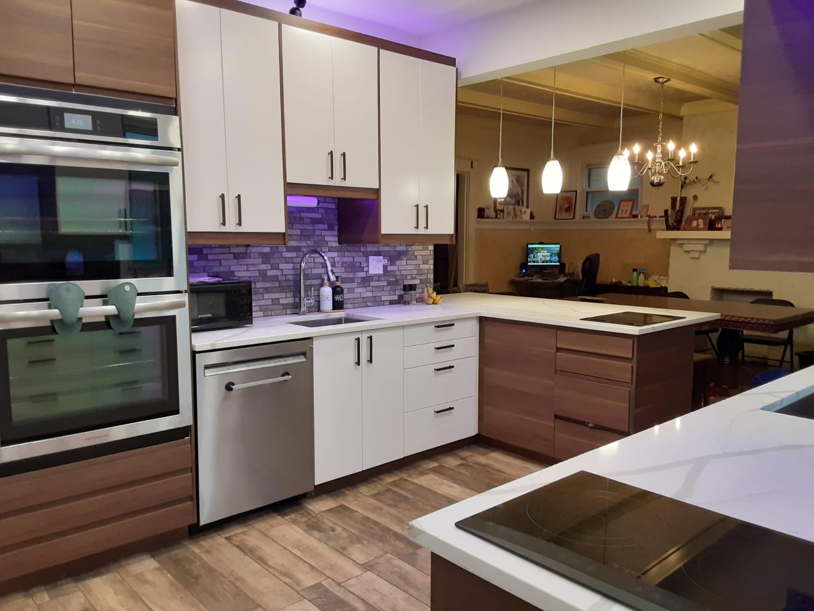 Empava 36 Inch Electric Induction Cooktop Built-In, 5 Zone Smooth Glass Surface, Dual Bridge-Sync, Touch Slider Control, Power Boost, Stop & Go, Timer, Child Lock, Hardwired Kitchen Appliance Customer Review Empava 36 Inch Electric Induction Cooktop Built-In, 5 Zone Smooth Glass Surface, Dual Bridge-Sync, Touch Slider Control, Power Boost, Stop & Go, Timer, Child Lock, Hardwired Kitchen Appliance - Customer Photo 1