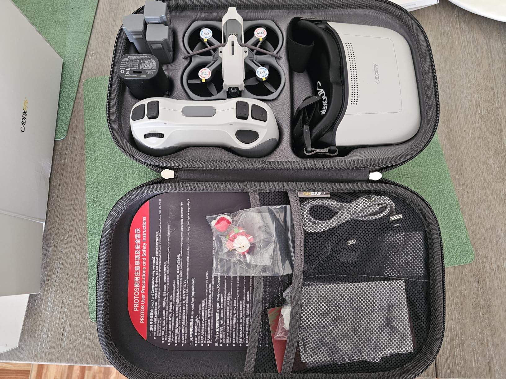 CADDXFPV Protos FPV Drone RTF Kit, Built-in Walksnail 6g VTX, 1080p/60fps HD Digital Video Transmission, 4.5 CADDXFPV Protos FPV Drone RTF Kit, Built-in Walksnail 6g VTX, 1080p/60fps HD Digital Video Transmission, 4.5