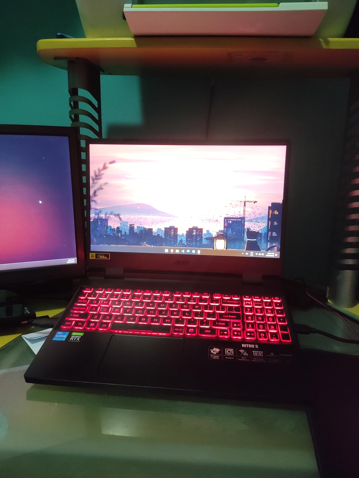 acer Nitro V Gaming Laptop | Intel Core i5-12500H Processor | NVIDIA GeForce RTX 4050 Laptop GPU | 17