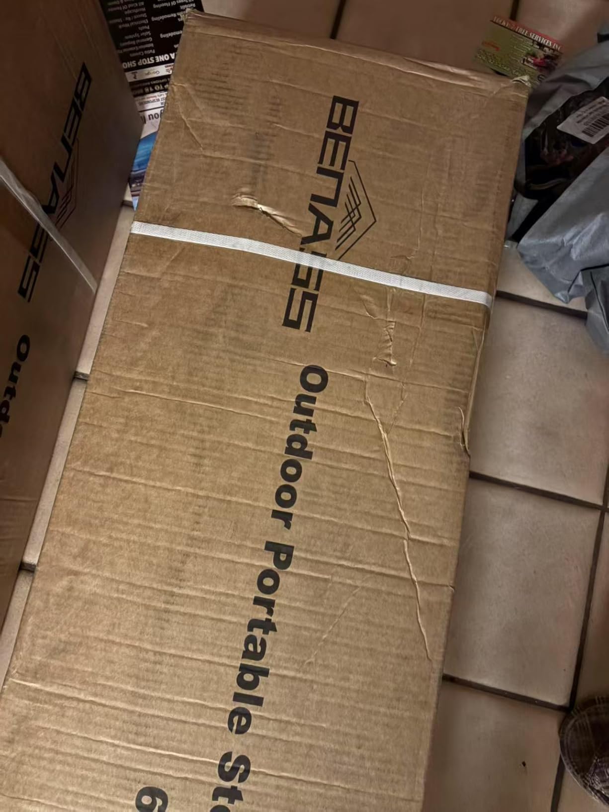 10x12 FT Outdoor Storage Shed, Metal Garden Shed - Tool Storage Sheds with Lockable Doors & 1 Vented Clear Window, Waterproof Outside Storage Building for Backyard, Patio (Black; Floor Not Included) Customer Review 10x12 FT Outdoor Storage Shed, Metal Garden Shed - Tool Storage Sheds with Lockable Doors & 1 Vented Clear Window, Waterproof Outside Storage Building for Backyard, Patio (Black; Floor Not Included) - Customer Photo 3