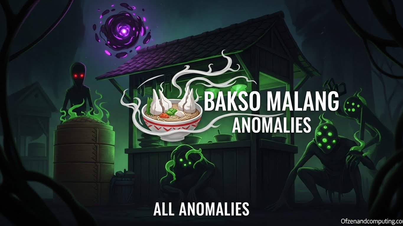 Bakso Malang Anomalies All Anomalies