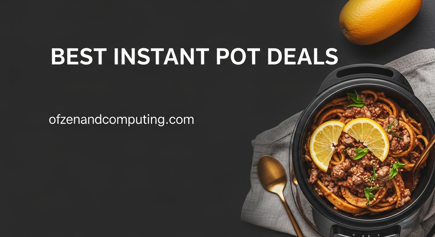 Best Instant Pot Deals