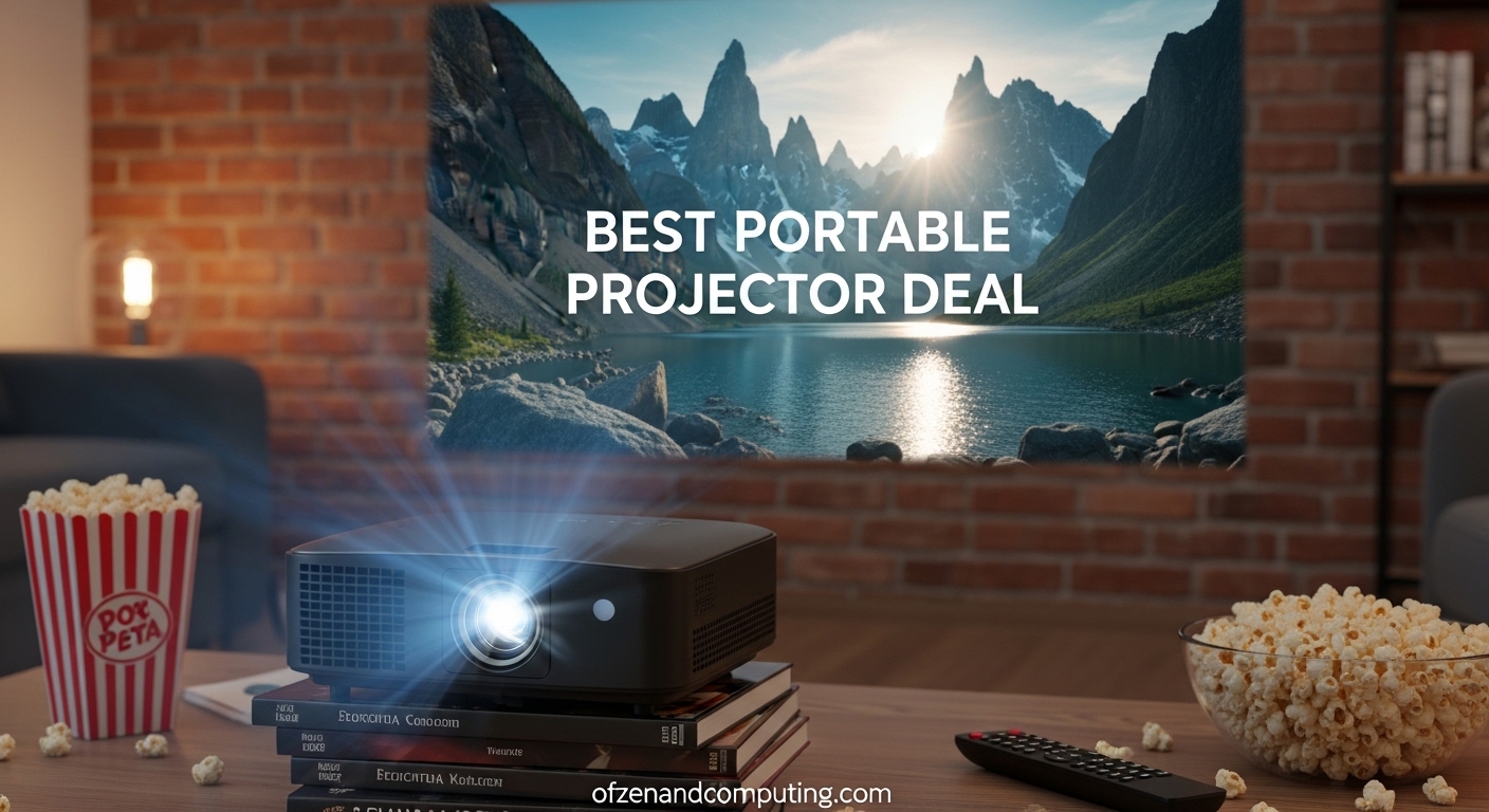 Best Portable Projector Deal
