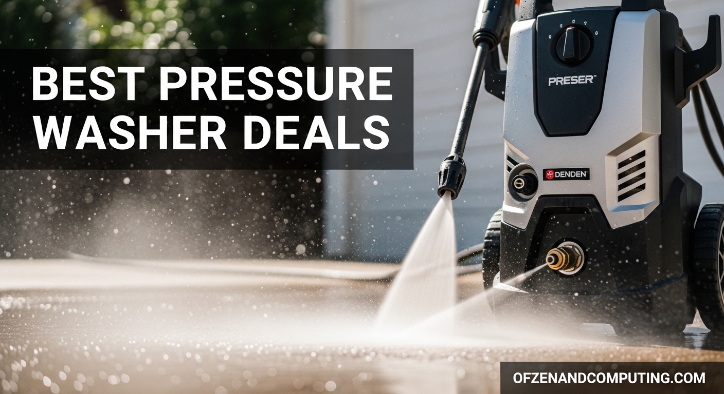 Best Pressure Washer Deals